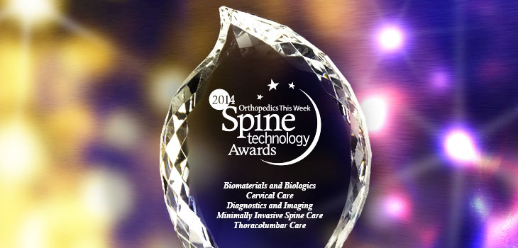 G-Arm awarded Best New Spine Technology 2014 at NASS